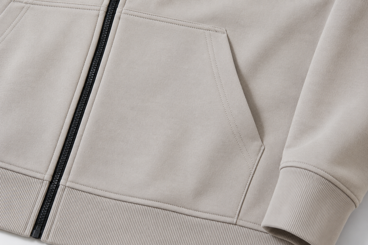 After Hours Ash Zip-Up Hoodie 